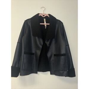 Manduka Sz Med Yoga‎ Pilates Jacket Soft Cozy Athletic Workout Light Penny Lane